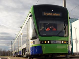 Stadler Variobahn tram for London Tramlink.