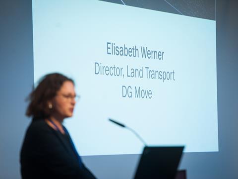 Elisabeth Werner of DG Move gave the keynote address at the third European Rail Summit in Brussels on November 7. A video of her address can be streamed below.