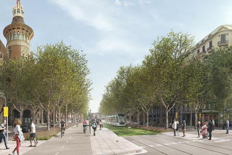 es-Barcelona light rail link rendering-1