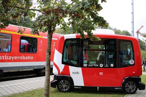 Ioki and Regionalbus Ostbayern have launched a driverless shuttle service to Bad Birnbach station.
