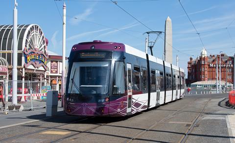 Blackpool Flexity 2 tram