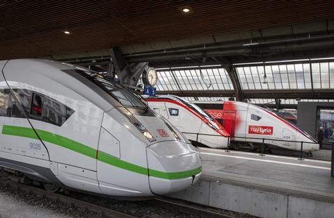 SBB will offer a major increase in capacity on international inter-city routes with effect from the timetable change (Photo: SBB)