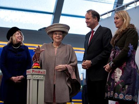The Hanze Line was officially opened by Queen Beatrix on December 6 2012 (Photo: ProRail).