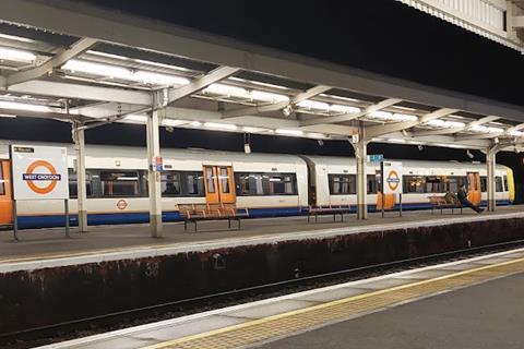 London Overground at West Croydon