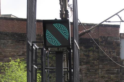Green banner repeater (Photo Network Rail)