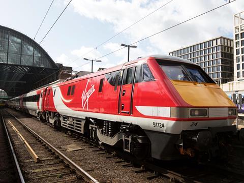 Virgin Trains East Coast train.