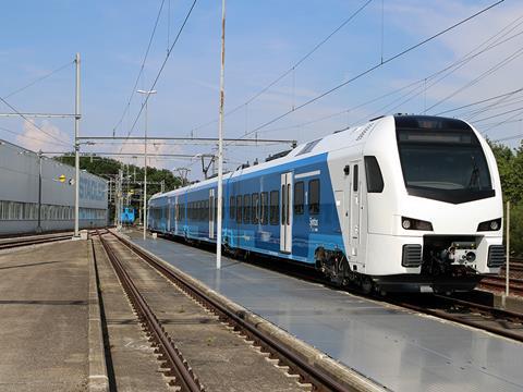 Syntus has awarded Stadler Service Nederland a 15-year contract to maintain 16 Flirt EMUs.