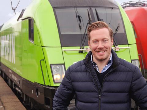FlixMobility aims to become a multimodal provider of sustainable transport, CEO & Co-Founder André Schwämmlein tells Railway Gazette International