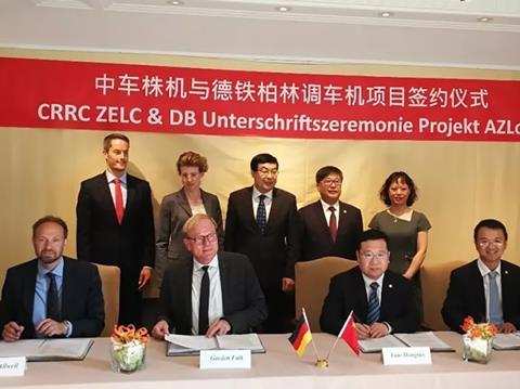 Deutsche Bahn has awarded CRRC Zhuzhou a contract to supply AZLok battery diesel electric hybrid locomotives.