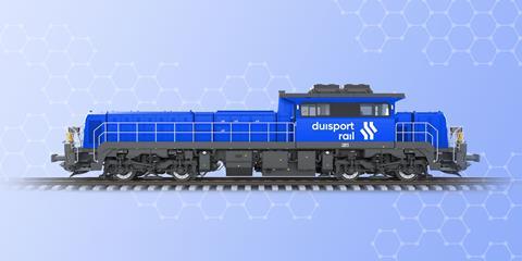 Vossloh Rolling Stock Modula BFC Duisport Rail (Image VRS)