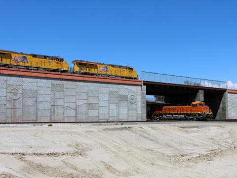 Colton Crossing grade separation.