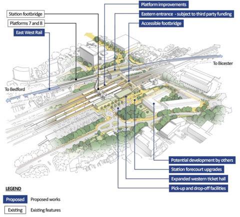 Aerial-visualisation-of-Bletchley-station (Image EWR Co)