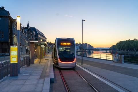 Liege tram and stop (Photo Ville de Liège)