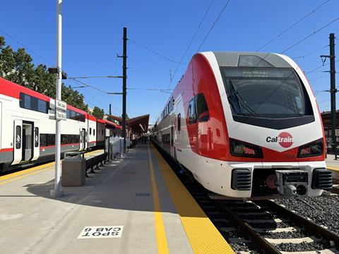 Caltrain Stadler EMUs (Photo Caltrain)