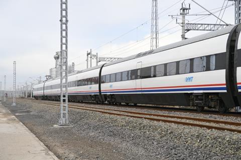 Ankara - Sivas high speed line testing (3)