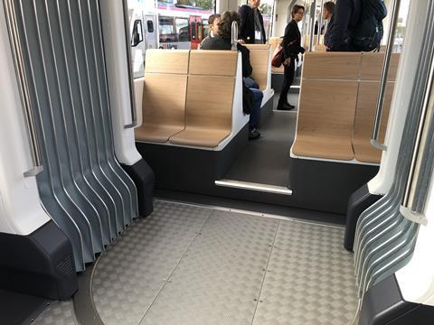 Darmstadt Stadler TINA tram at InnoTrans 2022 (11)