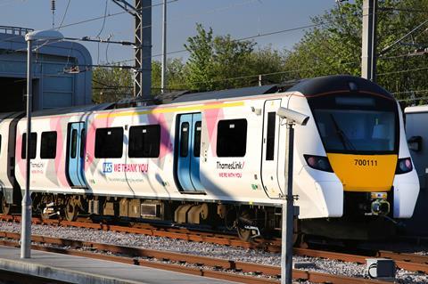 Trains branded in tribute to the NHS, Rail Business UK