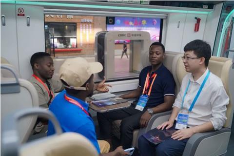 CRRC Sifang unveils 200 kmh fully automatic suburban rail EMU at MetroTrans 3