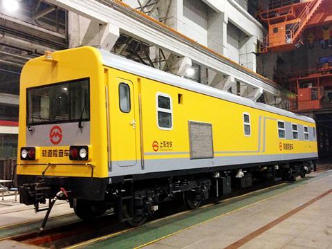 Ensco Rail has supplied Shanghai Metro with an all-digital measuring car.