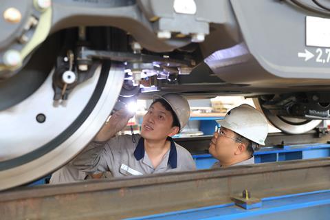 cn High speed train maintenance (Bombardier Transportation)