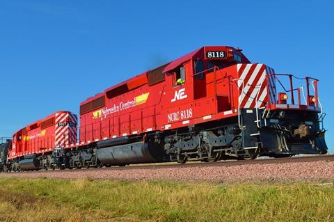 Rio Grande Pacific Corp's freight railways include the Nebraska Central Railroad