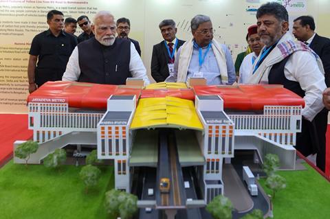 Bengaluru metro Yellow Line opening (Photo PIB) (1)