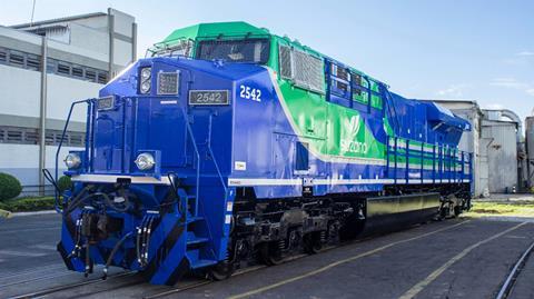 Suzano Wabtec ES44ACi loco