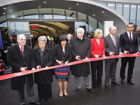 The fast line inauguration ceremony was held on November 23 2012.