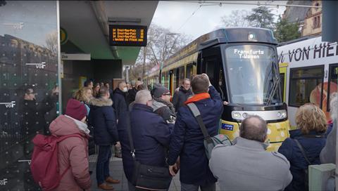 First T-series tram enters service in Frankfurt | Metro Report ...