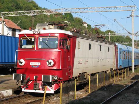 Train in Romania.