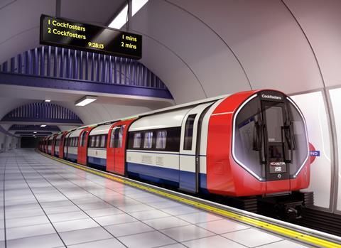 London Underground Piccadilly Line new Siemens Mobility train impression