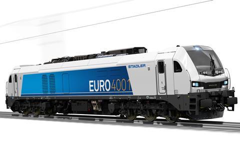 Stadler Euro4001 locomotive impression