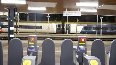 Coventry Station gatelines
