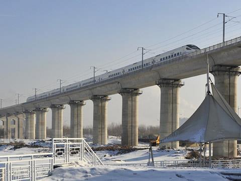 Changchun to Jilin Passenger-Dedicated Line (Photo: Andrew Benton).