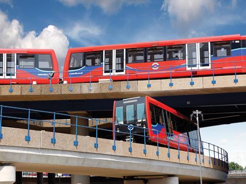 Four bidders have been invited to negotiate for a contract to supply 43 trainsets for the Docklands Light Railway.