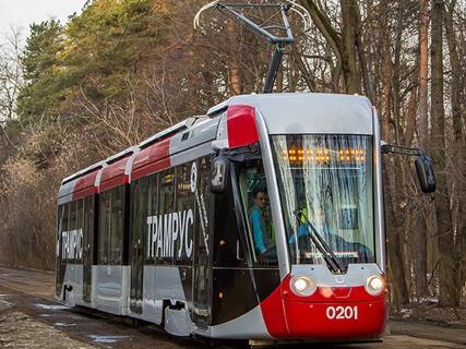 The first TramRus tram has been running in Moscow since August.