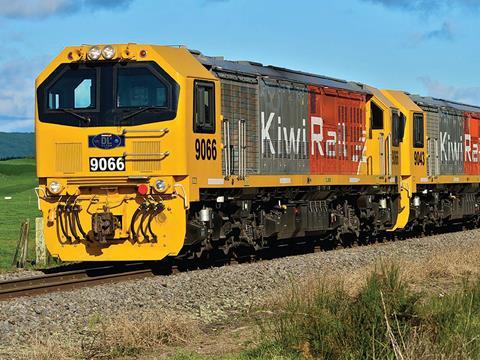 KiwiRail has ordered 15 more CRRC Dalian diesel locomotives.