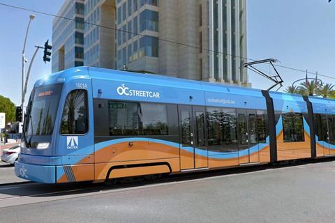 Orange County Transportation Authority has selcted Herzog Transit Services for a $45m contract to operate and maintain the 6·7 km OC Streetcar