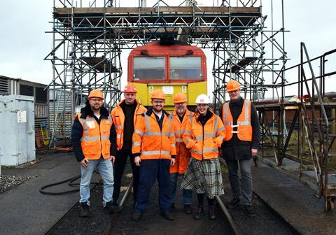 DB Cargo UK Class 60 Toton load bank testing