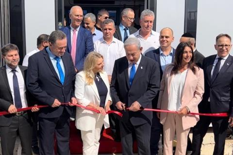 Tel Aviv Red Line light rail opening Prime Minister