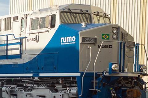 Rumo Wabtec ES44ACi locomotive