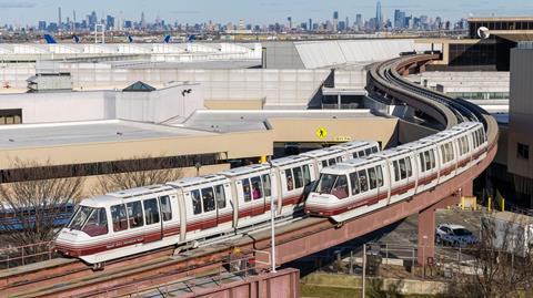 Newark Airport monorail maintenance