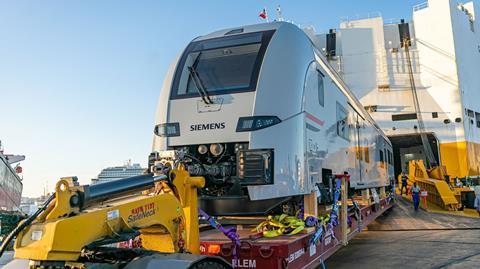 Desiro arrives in Alexandria