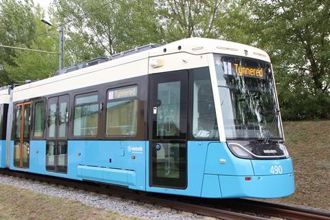 Göteborg Bombardier Transportation M33 tram