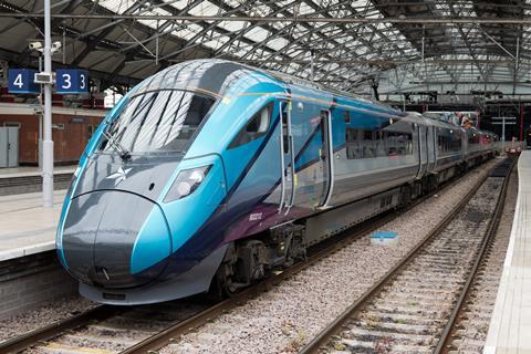 TransPennine Express Class 802 at Liverpool Lime Street