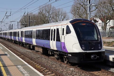 Elizabeth line Class 345 Aventra