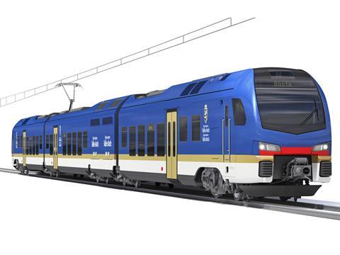 The Valle d’Aosta region has placed the first order for an electro-diesel version of Stadler Rail’s Flirt multiple-unit.