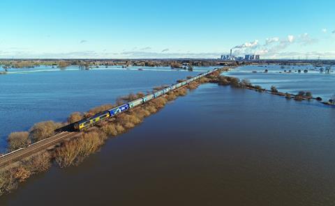 ‘The efforts applied demonstrate again the importance of rail freight during these trying times in keeping the lights on and food on the tables’, said GB Railfreight Managing Director John Smith.