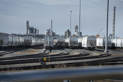 Dow plant at Fort Saskatchewan, Alberta, Canada