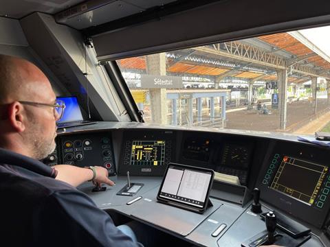 SBB Cargo International train via France (Photo SBB Cargo International)